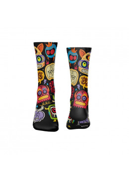  niBBuns Funky Crew Calcetines para mujer, calcetines deportivos  acolchados de rendimiento, para hombres, niñas y niños, 19.8 pulgadas,  Almendra Verde Naranja 17 : Ropa, Zapatos y Joyería