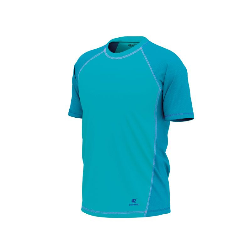 CAMISETA TECNICA ELITE Talla S Color 21 - AZUL / CELESTE